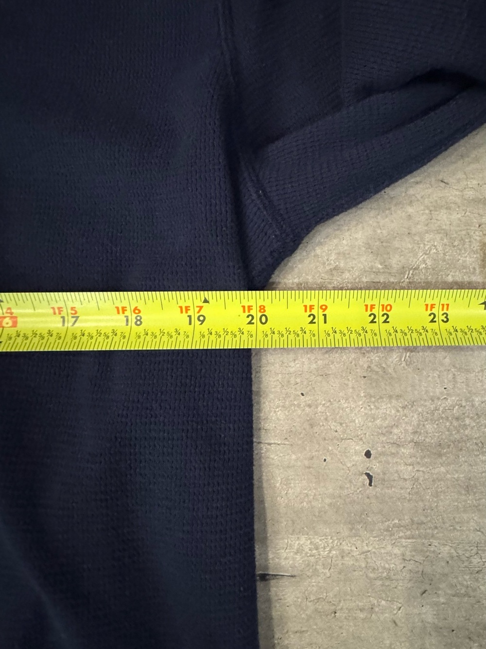 Polo Ralph Lauren Men’s XL Navy Thermal Waffle Knit Long Sleeve Shirt Pony Logo - Picture 12 of 16